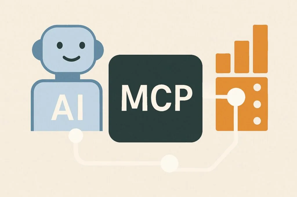 AI와 콘텍스트를 MCP가 연결시켜주는 이미지