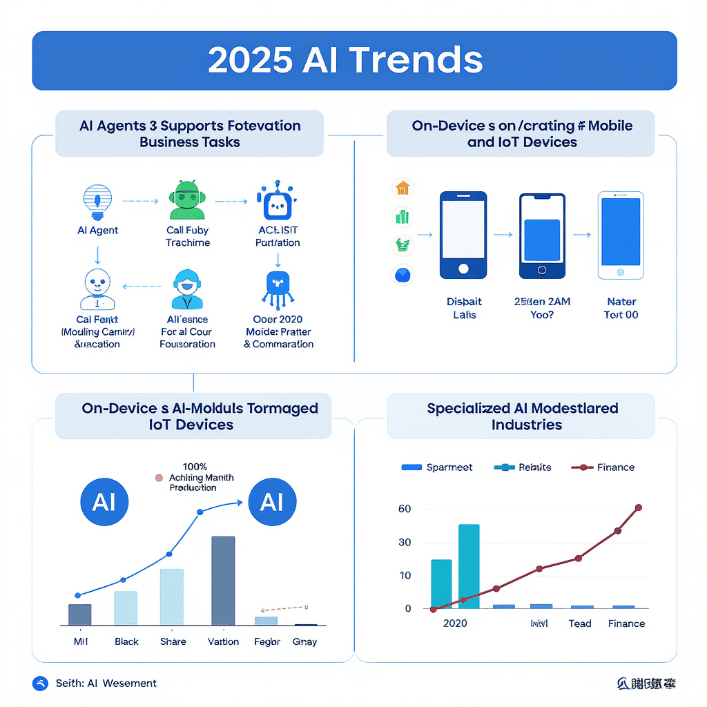 2025년 최신 AI 트렌드와 핵심 정보 관련 이미지
