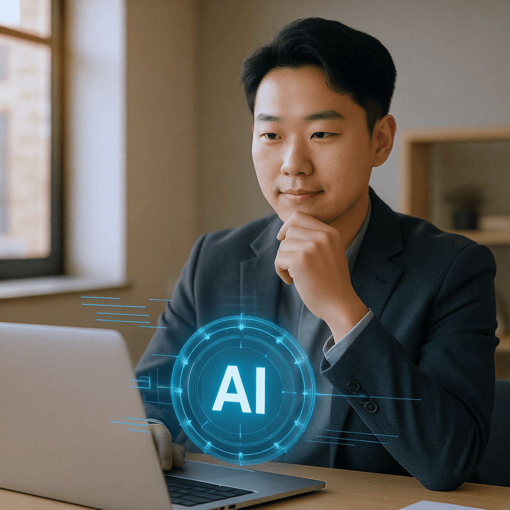 중소기업, AI 도구 활용의 첫걸음 - 쉽게 시작하는 3단계 전략 특성이미지