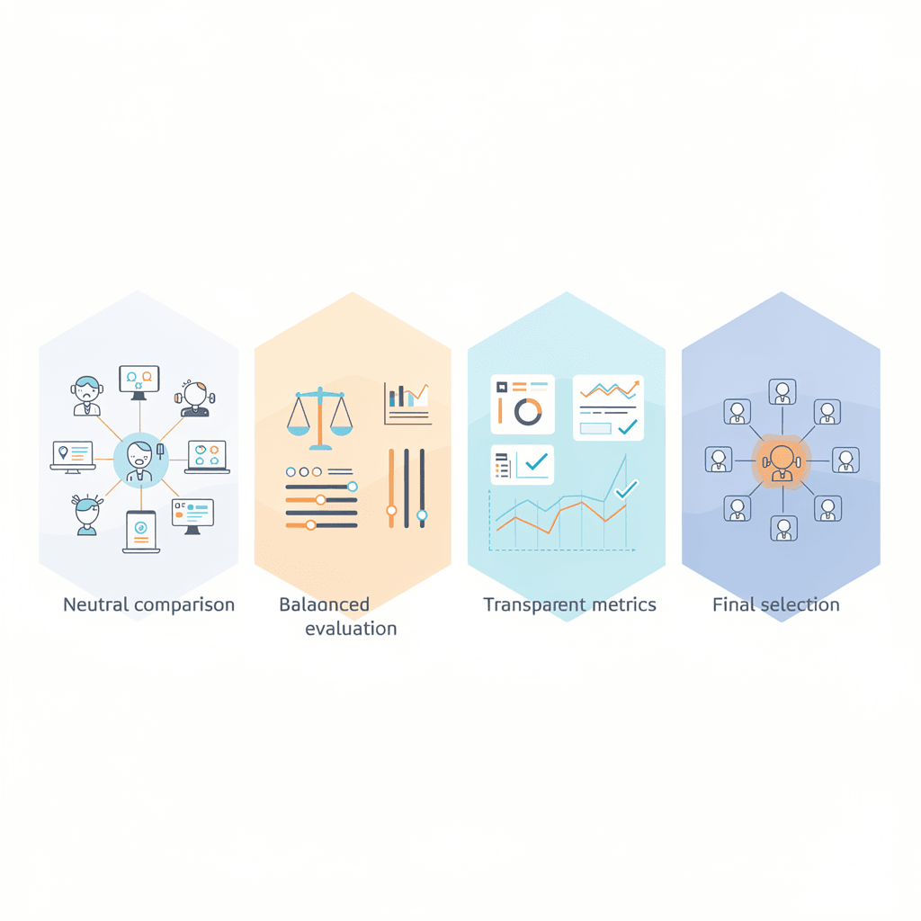 벤더 독립적 AI 도구를 공정하게 평가하는 4단계 프레임