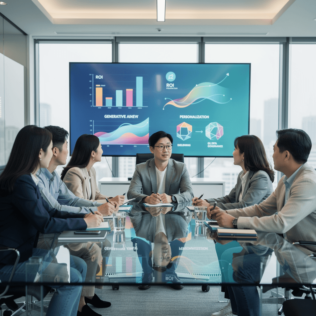 생성형 AI가 ROI를 재정의하는 지금, 당신의 마케팅은 아직도 비용 절감에 머물러 있나요?