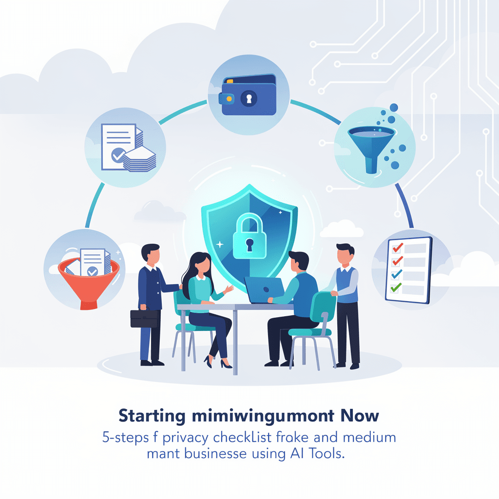 지금 바로 시작하는 데이터 최소수집 - 중소기업을 위한 OpenAI 프라이버시 체크리스트 5단계 특성이미지