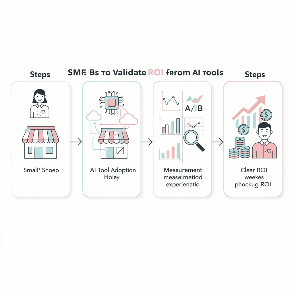 OpenAI 활용으로 SMB ROI를 8주 안에 확인하는 4단계 프레임 관련 이미지